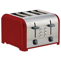 Kenmore 4-Slice Toaster with Dual Controls - Red-4-slice capacity with dual controls