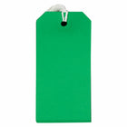 Jam Paper Gift Tags with String - Medium - 4 3/4" x 2 3//8" - Green - 1000 Pack-Quantity: 1000 tags per carton