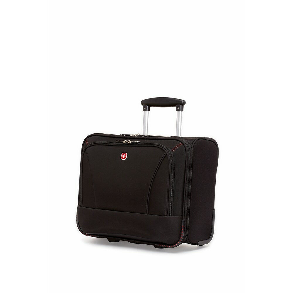 Swiss Gear Polytex Mobile Office Wheeled Case, Black