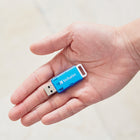 Verbatim Seaglass 32 GB USB 3.2 Gen 1 Flash Drives - Blue & Red - 2 Pack-Colour: Blue and Red