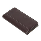 Roots Ladies Slim Bifold Zipper Around Wallet - Merlot-6 Credit Card Slots