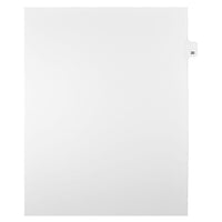 Mark Maker Legal Exhibit Index Tab White Single Tabs, 1/25th Cut, Letter Size, No Holes, Number 30, 25 Pack-White Single Tabs, 1/25th Cut
