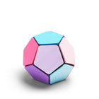 Poppin Sticky Memo Ball - Assorted Colours-12-sided sticky memo ball with 25 adhesive sheets per side