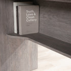 Sauder 59"W East Rock L-Desk - Ashen Oak-10