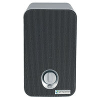 GermGuardian 4-in-1 HEPA Air Purifier System with UV Sanitizer and Odor Reduction-HEPA Filter captures 99% of dust and allergens, pet dander, mold spores and plant pollens.