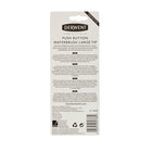 Derwent Push Button Waterbrush - Large Tip-Durable nylon fibre tip holds shape and point for continuous use and comes with a protective cap