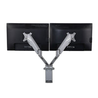 Heartwood 100-MA2 Pneumatic Dual LCD Monitor Arm, Silver-Pneumatic articulating arms are compatible with VESA compliant monitors
