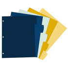 Staples Dividers - Mellow-5 Tab Paper Dividers, includes 10 white labels