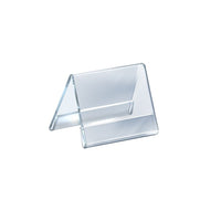 Azar Displays Two Sided Nameplate, 10 Pack (192811)-Acrylic