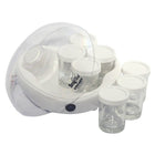 Koolatron Yogurt Maker with 7 Jars (150 ml)-Make your own yogurt, 7 varieties simultaneously