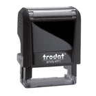 Trodat Printy ''Signature du Parent''  Self-Inking Stock Stamp - French - Blue Ink-Imprint size is 9/16" x 1 1/2"