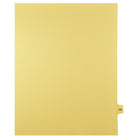 Mark Maker Legal Tabs - Letter Size - Buff - 1/15th cut - 25 tabs per package - 5 packages Pack - Number 133-Buff SingleTabs
