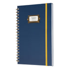 General Supply Goods + Co Placard Notebook - B5 (6.9 x 9.8 in) - 180 Pages - Navy Blue-90 Lined sheets per notebook