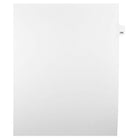 Mark Maker Legal Exhibit Index Tab White Single Tabs, 1/25th Cut, Letter Size, No Holes, Number 105, 25 Pack-White Single Tabs, 1/25th Cut