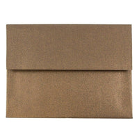 JAM Paper A2 Invitation Envelopes, 4.38 x 5.75, Stardream Metallic Bronze, 250 Pack (GCST602H)-Bronze stardream metallic envelope