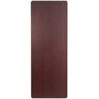 Flash Furniture 8-Foot High Pressure Mahogany Laminate Folding Banquet Table-8' Folding Table