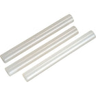 Aurora Tools Glue Gun Sticks - Hi-Temperature - 7/16" x 4" - Clear - 100 Pack-Typical applications: high strength, high temp., for non porous materials such as metal and plastics