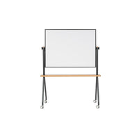 Archyi Curvo Collection Revolving Board - 55" x 70" - Anthracite-Mobile base with 4 locking castors