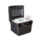 SentrySafe Large Fire/Water File - 0.66 Cu.Ft. - Grey-Lock Type: Privacy tubular key lock to keep unwanted viewers away and prevents the lid from opening in the event of a fire. Complete with 2 keys