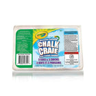 Crayola Egg & Chick Chalk - 6 Pack-This 7.25" x 5" x 2.5" package contains six sidewalk chalk pieces.