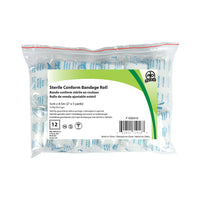 Wasip Conform Bandage - 2" x 4.5m - 12 Pack-These sterile bandages are self-adherent and lightweight, offering support and mild compression, and are suitable for retaining a sterile dressing pad