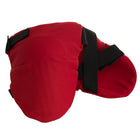 Impacto 852-00 Knee Pad Fire Retardant Cover-Made with foam padding and Proban outer cover, color red with black straps