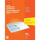 Staples #8 Double Window Security Envelopes with Gummed Flaps - 3-5/8" x 8-5/8" - 500 Pack-#8 envelopes are an ideal size for a return envelope and are common for use with smaller checks