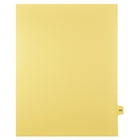 Mark Maker Legal Tabs - Letter Size - Buff - 1/15th cut - 25 tabs per package - 5 packages Pack - Number 163-Buff SingleTabs