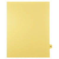 Mark Maker Legal Tabs - Letter Size - Buff - 1/15th cut - 25 tabs per package - 5 packages Pack - Number 163-Buff SingleTabs