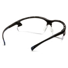Pyramex Venture 3 Safety Eyewear Glasses, Clear Lens, Black Frame, 12 Pack-Certifications: ANSI Z87.1, CE EN166, CSA Z94.3