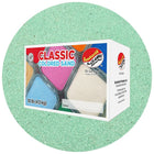 Sandtastik Classic Coloured Sand, 10 lb (4.5 kg) Box, Mint-Fine grain with natural sparkle throughout