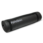 PurAthletics Extra-Thick Exercise & Pilates Mat - 3/8" 10mm - Black-Exercise & Pilates Mat 10mm (Black)