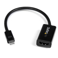 StarTech Mini Displayport to HDMI Converter, Mdp 1.2 to HDMI Active Adapter For Ultrabook/Laptop, 4K @ 30 Hz, Black-Ensure the sharpest video output possible by taking advantage of tomorrow's display technology, with support for Ultra HD 4K video