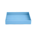 Poppin Medium Accessory Tray - Sky-Medium Accessory Tray fits perfectly with our File Sorter and Letter Trays (sold separately)