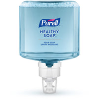 Purell HEALTHY SOAP Mild Foam Hand Soap Refill for ES8 Touch-Free Soap Dispensers - 1200 mL - 2 Pack-Helps wash away dirt and bacteria