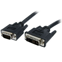 StarTech DVI to VGA Display Monitor Cable, 10 Ft. (DVIVGAMM10)-High quality digital DVI cable allows you to send high resolution video to your monitor from 10 feet away