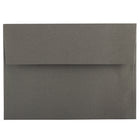 JAM Paper A7 Invitation Envelopes, 5.25 x 7.25, Dark Grey, 250 Pack (36396434H)-Gray dark base envelope