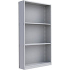 Metalware RK291 Boltless Shelving Unit, 4-Shelves, 48" x 12" x 88", Light Grey-Adjustable shelving system that provides high strength, yet economical storage capacity for your needs