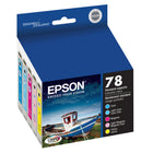 Epson 78 Colour Ink Cartridges, 5 Pack-Claria Hi-Definition Inks provide true-to-life colours and prints that are smudge-, scratch-, water- and fade-resistant as well as quick-drying