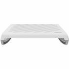 Fellowes Breyta Foot Rest - White-Large platform with 3 height adjustments to ensure ergonomic positioning.