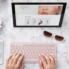 Logitech K380 Multi-Device Bluetooth Wireless Keyboard - Rose-6