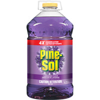 Pine-Sol Multi-Surface Cleaner, Lavender Clean, 4.25 L (CL01661)-Lavender Scent: One 4.25 L Bottle Of Pine-Sol Multi-Surface Cleaner, Lavender Clean