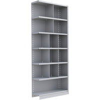 Metalware RK364 Boltless Shelving Unit, 7-Shelves, 36" x 18" x 88", Light Grey-Adjustable shelving system that provides high strength, yet economical storage capacity for your needs