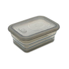 Minimal Silicone Food Storage Container - Grey - 660ml - Set of 2-Steam release valve