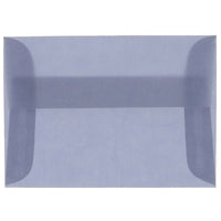 JAM Paper 4bar A1 Envelopes, 3.63 x 5 1/8, Translucent Vellum Wisteria Purple, 250 Pack (1591610H)-Wisteria purple translucent envelope