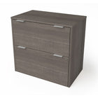 Bestar i3 Plus Lateral File, Bark Grey (160630-1147)-2 drawers