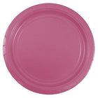 JAM Paper Round Paper Party Plates - Medium - 9 Inch - Fuchsia Pink - 50 Pack-Colour: Fuchsia Pink | Easily match your party theme with colourful plates