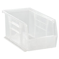 Clear-view Stack & Hang Bins, 30 Lbs. Capacity, CF739, 12 Pack-Material - FDA approved polypropylene