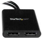 StarTech MST Hub Mini DisplayPort to 2x DisplayPort-Connect to almost any television, monitor or projector with the support of low-cost adapters
