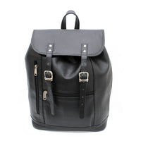 Ashlin Jessy Junior Day Knapsack, Black-The Junior Day-Knapsack is the perfect design for the person that wants functionality and style. This Day-knapsack has 1 large compartment to fit your smaller sized laptop, tablet, books or a change of clothes. There is a front zippered to hold your wallet
